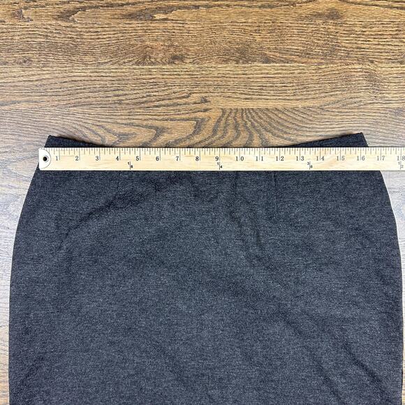 J. Jill Dark Gray Pencil Skirt - Picture 3 of 8